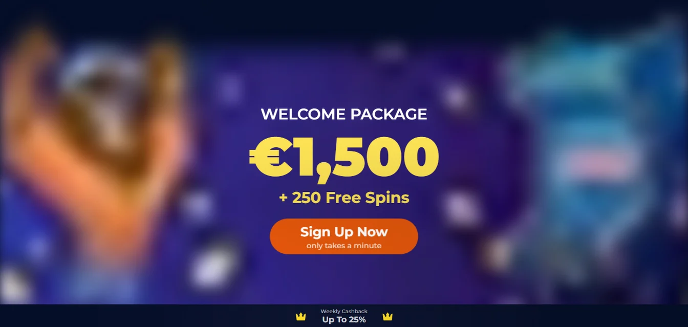 Nine Casino — Upp till 4 500 kr och 250 freespins över dina tre första insättningar